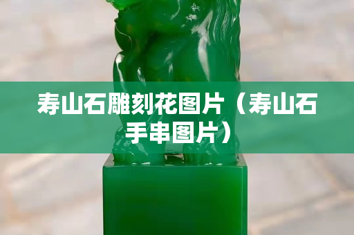 寿山石雕刻花图片（寿山石手串图片）
