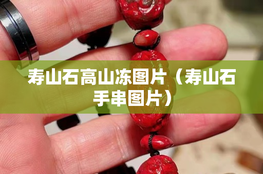 寿山石高山冻图片（寿山石手串图片）
