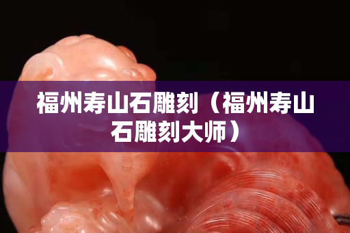 福州寿山石雕刻（福州寿山石雕刻大师）