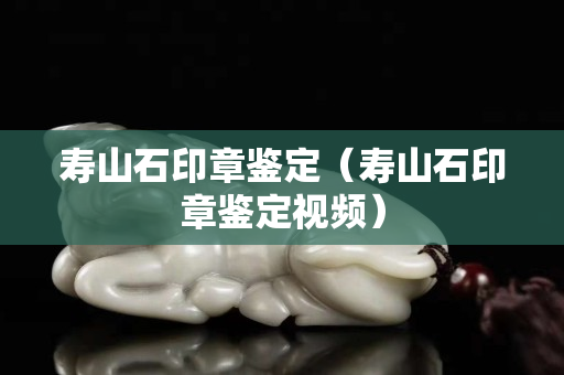 寿山石印章鉴定（寿山石印章鉴定视频）