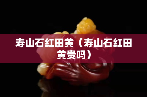 寿山石红田黄（寿山石红田黄贵吗）