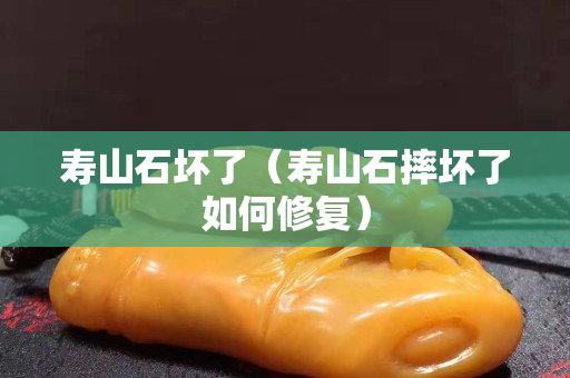 寿山石坏了（寿山石摔坏了如何修复）