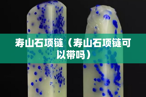 寿山石项链（寿山石项链可以带吗）