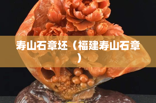 寿山石章坯（福建寿山石章）