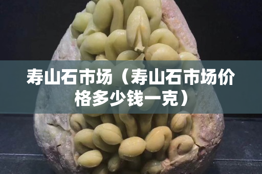 寿山石市场（寿山石市场价格多少钱一克）