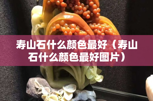 寿山石什么颜色最好（寿山石什么颜色最好图片）