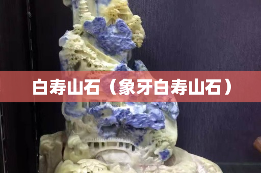 白寿山石（象牙白寿山石）