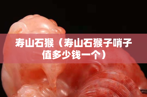 寿山石猴（寿山石猴子哨子值多少钱一个）