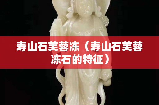 寿山石芙蓉冻（寿山石芙蓉冻石的特征）