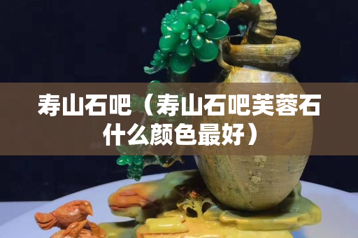 寿山石吧（寿山石吧芙蓉石什么颜色最好）