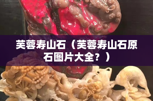 芙蓉寿山石（芙蓉寿山石原石图片大全？）
