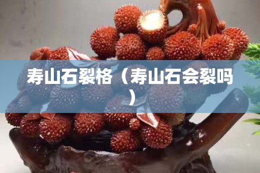 寿山石裂格（寿山石会裂吗）