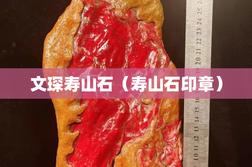 文琛寿山石（寿山石印章）