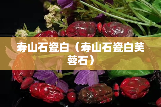 寿山石瓷白（寿山石瓷白芙蓉石）
