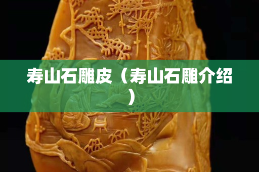 寿山石雕皮（寿山石雕介绍）