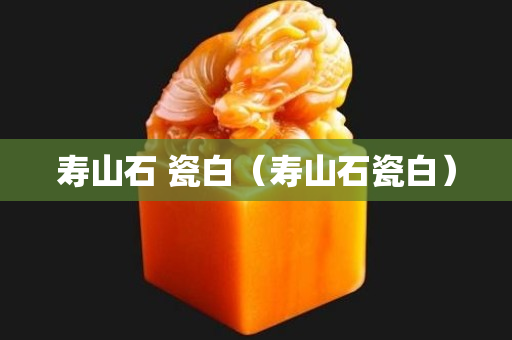 寿山石 瓷白（寿山石瓷白）