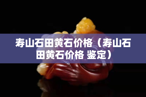 寿山石田黄石价格（寿山石田黄石价格 鉴定）
