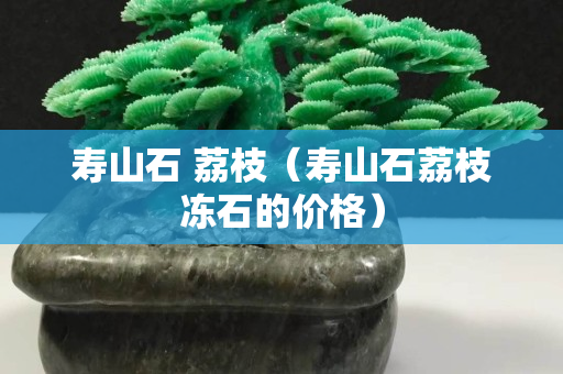寿山石 荔枝（寿山石荔枝冻石的价格）
