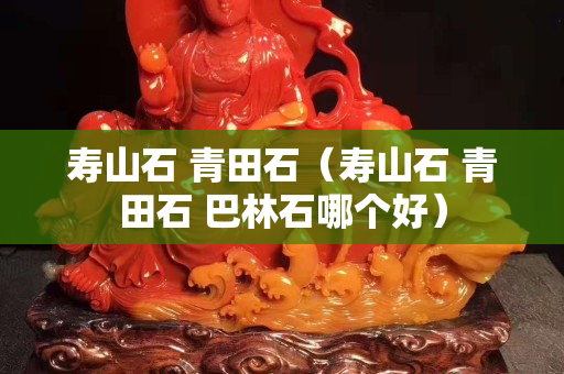 寿山石 青田石（寿山石 青田石 巴林石哪个好）