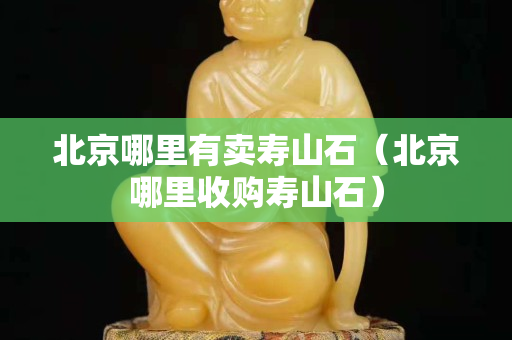 北京哪里有卖寿山石（北京哪里收购寿山石）