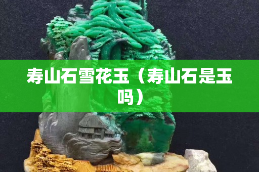 寿山石雪花玉（寿山石是玉吗）