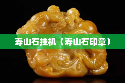 寿山石挂机（寿山石印章）