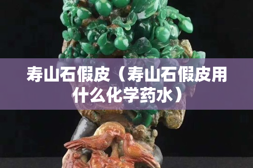 寿山石假皮（寿山石假皮用什么化学药水）