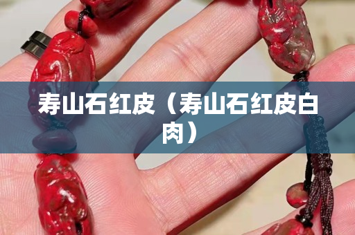 寿山石红皮（寿山石红皮白肉）
