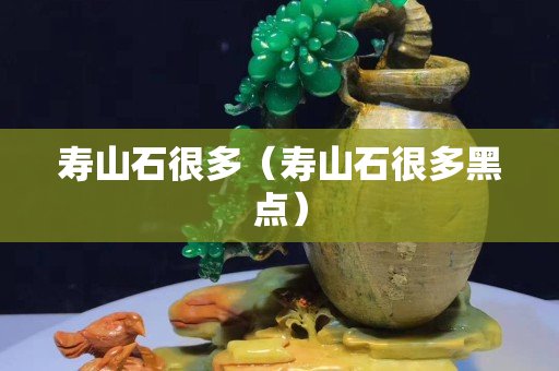 寿山石很多（寿山石很多黑点）