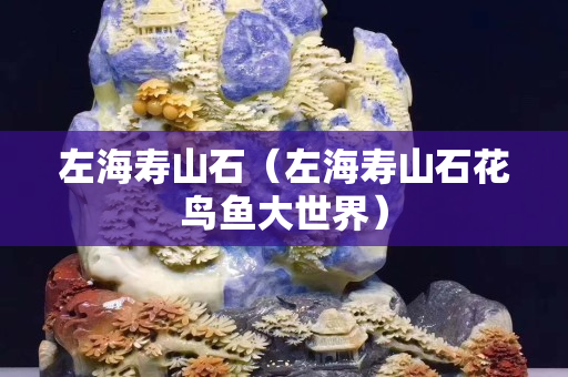左海寿山石（左海寿山石花鸟鱼大世界）