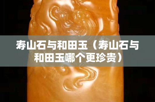 寿山石与和田玉（寿山石与和田玉哪个更珍贵）