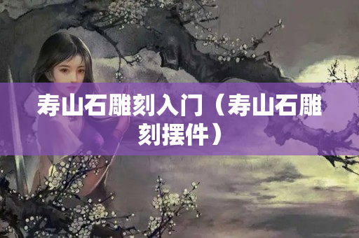 寿山石雕刻入门（寿山石雕刻摆件）