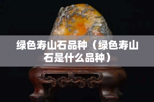 绿色寿山石品种（绿色寿山石是什么品种）