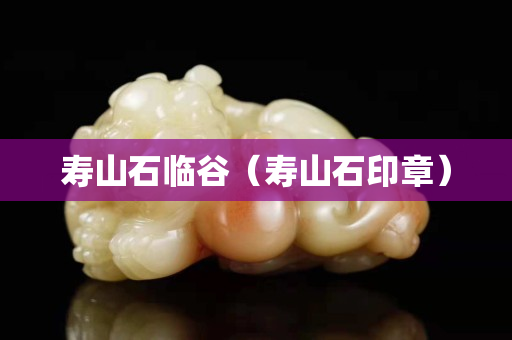 寿山石临谷（寿山石印章）