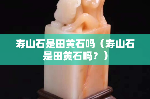 寿山石是田黄石吗（寿山石是田黄石吗？）