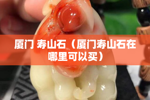 厦门 寿山石（厦门寿山石在哪里可以买）