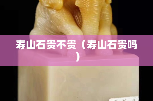 寿山石贵不贵（寿山石贵吗）
