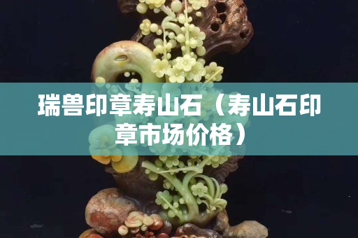 瑞兽印章寿山石（寿山石印章市场价格）