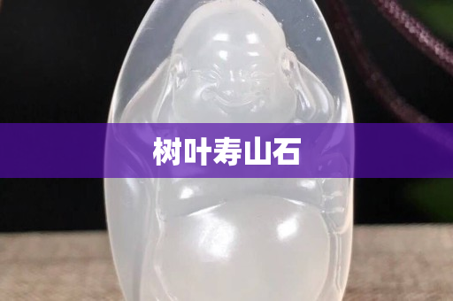树叶寿山石