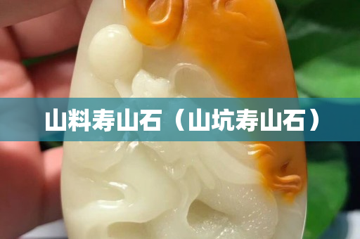 山料寿山石（山坑寿山石）