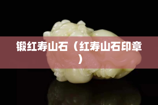 锻红寿山石（红寿山石印章）