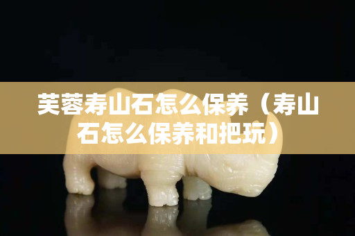 芙蓉寿山石怎么保养（寿山石怎么保养和把玩）