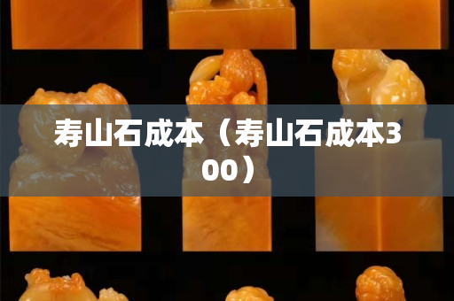 寿山石成本（寿山石成本300）