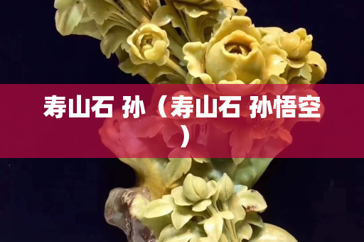 寿山石 孙（寿山石 孙悟空）