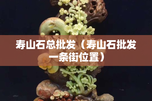 寿山石总批发（寿山石批发一条街位置）