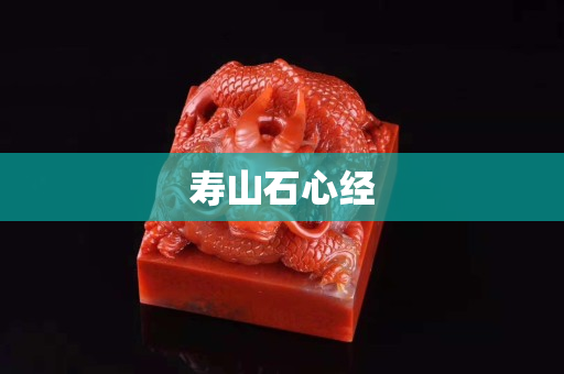 寿山石心经