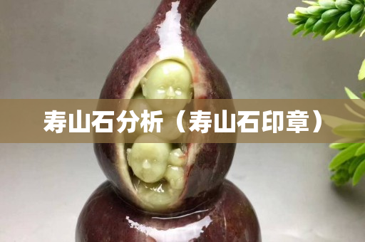 寿山石分析（寿山石印章）