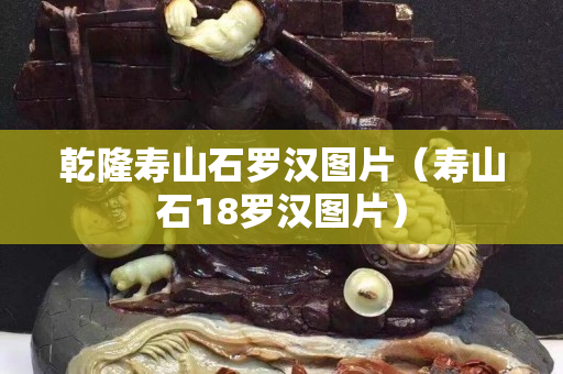 乾隆寿山石罗汉图片（寿山石18罗汉图片）