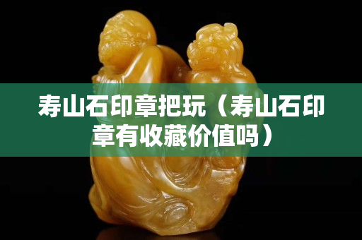 寿山石印章把玩（寿山石印章有收藏价值吗）