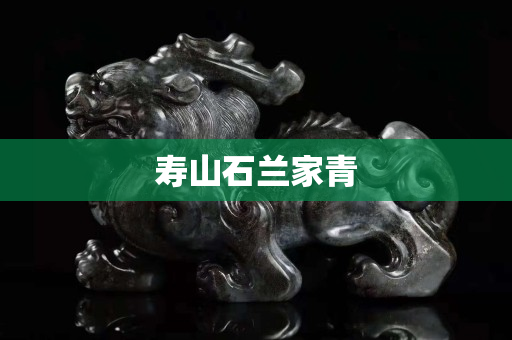 寿山石兰家青